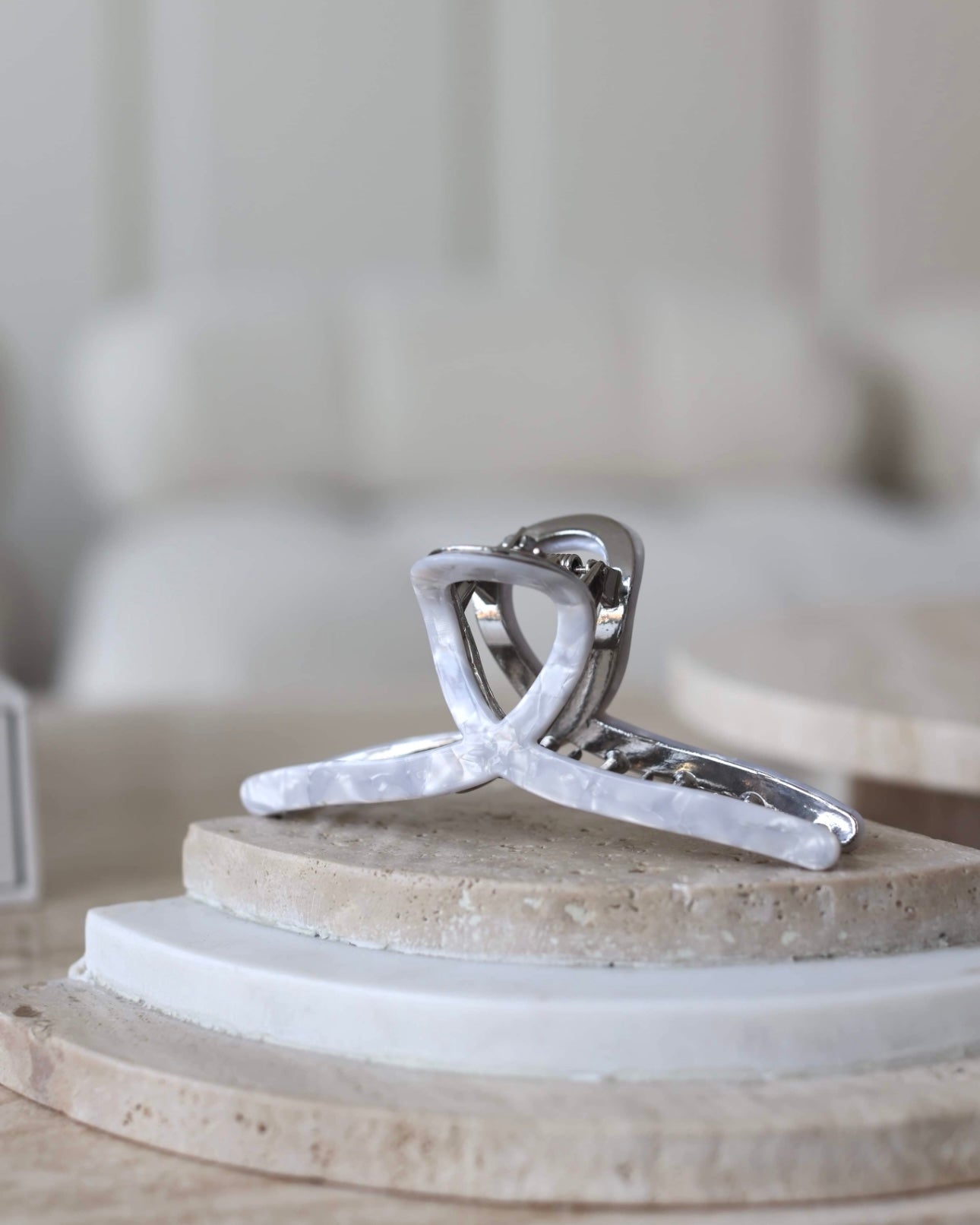 Signature (Silver) - Loop Claw Clip